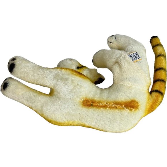 2 Dakin Nature Babies Tiger Plush Stuffed Animal Toy Mohair Made Japan Mom Baby - Picture 7 of 15